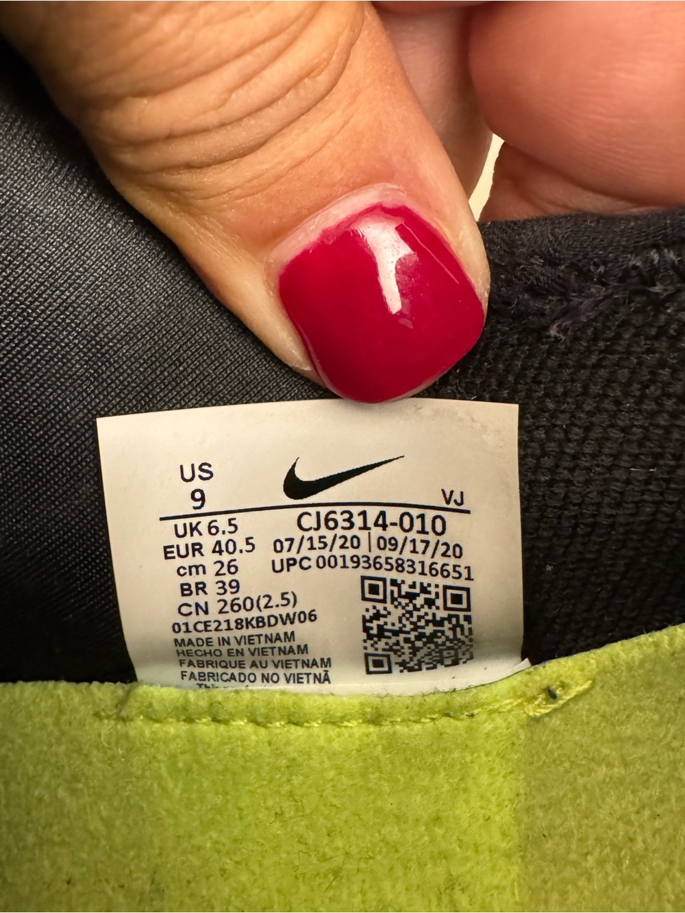 Nike Free Metcon 3 Women’s Training Shoes – Size 9